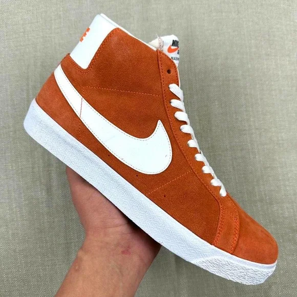 Nike Shoes Nike Sb Blazer Mid Safety Orange Poshmark